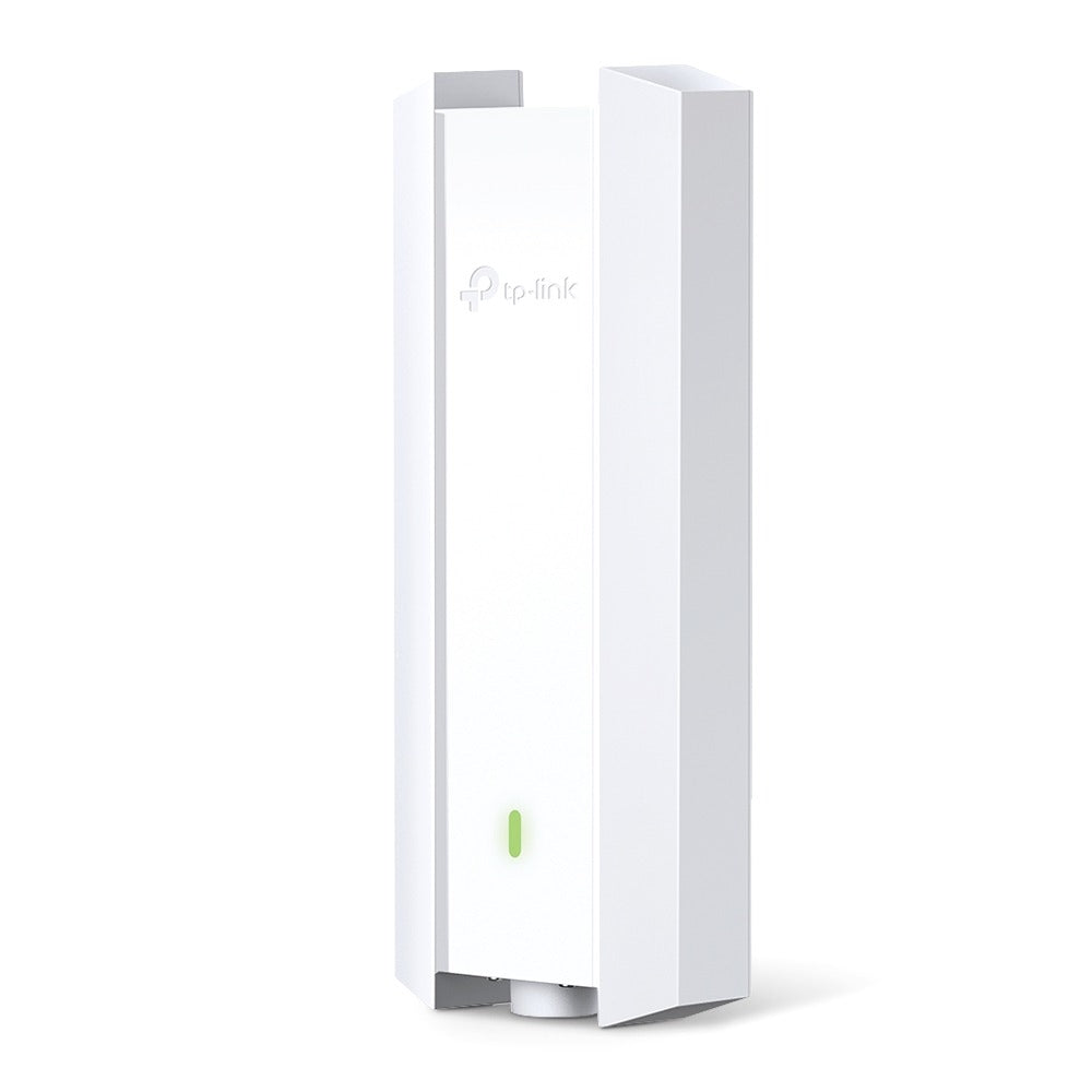 TP-Link EAP610-Outdoor AX1800 Dual Band Indoor/Outdoor Wi-Fi 6 Access Point with 1201Mbps at 5GHz, 574Mbps at 2.4GHz, MU-MIMO, OFDMA, IP67 Waterproof, Mesh, Beamforming, Seamless Roaming, Passive PoE, Omada SDN, Band Steering