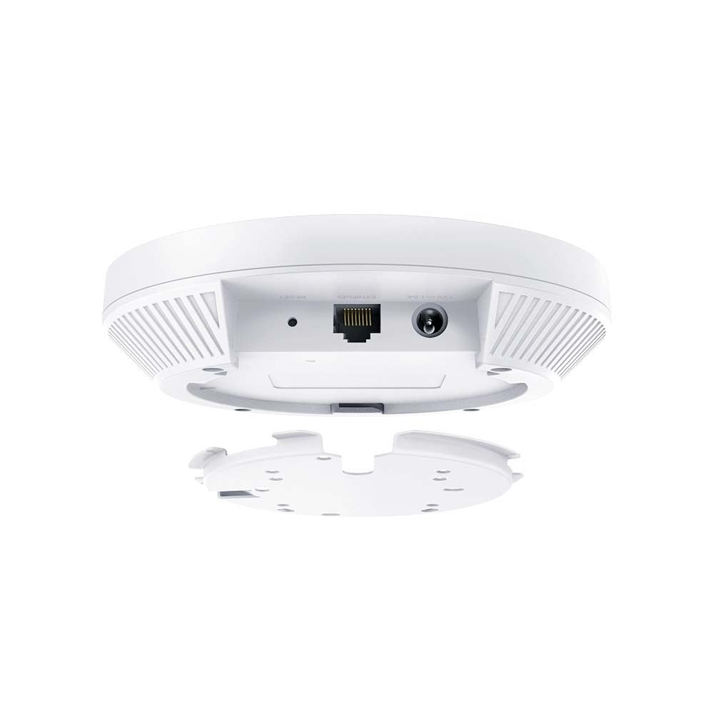 TP-Link EAP620HD AX1800 Dual Band Ceiling Mount Wi-Fi 6 Access Point Up to 1000+ Clients, 1201Mbps at 5GHz, 574Mbps at 2.4GHz, Gigabit RJ45 Port, MU-MIMO, OFDMA, Omada SDN, Beamforming, Seamless Roaming, Passive PoE, Mesh, Band Steering