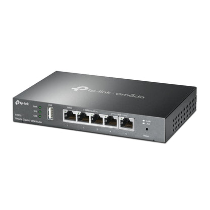 TP-Link ER605 Omada 5 Port Gigabit VPN Router Hub with USB 2.0 and WAN/LAN/WAN+LAN RJ45 Ports Supports Cloud Centralized Management, 4G/3G Mobile Broadband Backup Mode, Microsoft & Windows OS - Smart Network Devices | TPLINK TP LINK