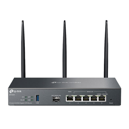 TP-Link Omada AX3000 WiFi 6 Dual Band VPN Router with 6-Port Gigabit Ethernet Ports, High Security VPN, OMADA Mesh and Centralized Magement for Network and Internet  - ER706W