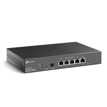 TP-Link TL-ER7206 SafeStream 5 Port Gigabit Multi-WAN VPN Router Hub with SFP Slot and WAN/LAN/WAN+LAN RJ45 Ports Supports Cloud Centralized Management, SFP Module Insert, Microsoft & Windows OS - Smart Network Devices | TPLINK TP LINK