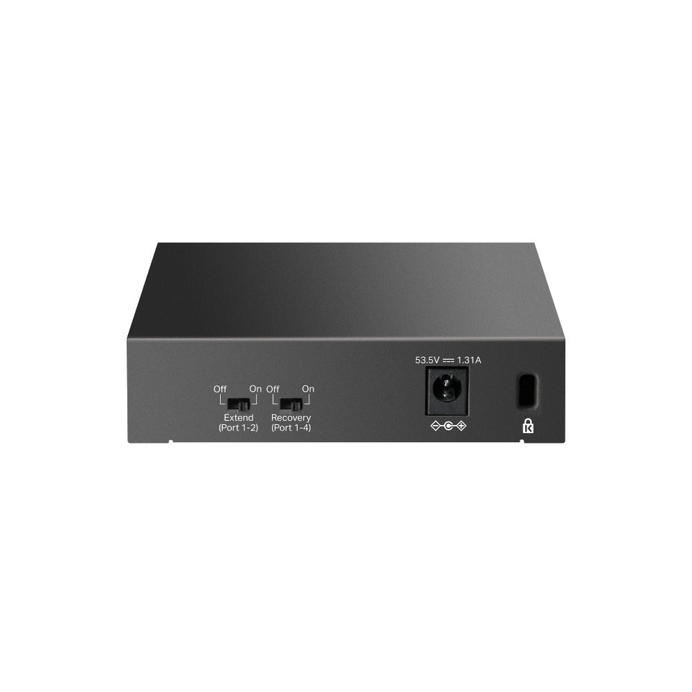 TP-Link LS105GP LiteWave 5-Port Gigabit Desktop Switch with 4-Port PoE+ | 65W Budget, 250m Transmission, Auto-Recovery & Power Management for  IP Security Cameras, IP Line Phone, Access Points & Network Video Recorder | TP Link TPLink