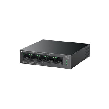 TP-Link LS105LP LiteWave 5-Port 10/100Mbps Desktop Switch with 4-Port PoE+ | 41W Budget, 250m Transmission, Auto-Recovery & Power Magement for  IP Security Cameras, IP Line Phone, Access Points & Network Video Recorder | TP Link TPLink