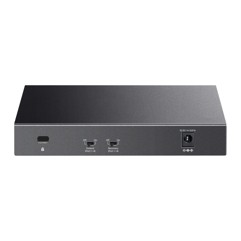 TP-Link LS106LP 6-Port 10/100Mbps Desktop Network Switch with 4-Port PoE+ (Unmaged) with 41W PoE Budget, IP Surveillance & 250m Transmission for IP Security Cameras, Phones, Access Points & Network Video Recorders | TP LINK TPLINK