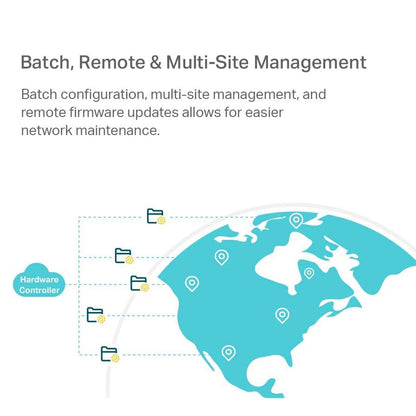 TP-Link OC300 Omada Centralized Magement Hardware Controller for Access Points, Switches & Gateways with Up to 500 Devices & 15,000 Clients, No PC/Server Needed, Free Cloud Service, Easy Network Monitoring & Magement | TP Link TPLink