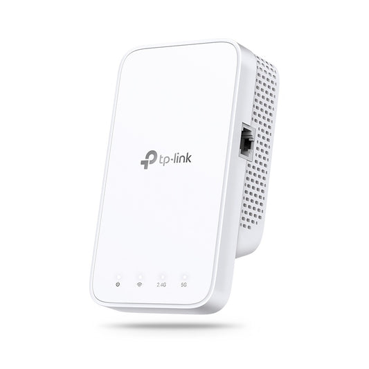 TP-Link RE330 AC1200 Dual Band Mesh Wi-Fi Extender Wall Plugged with 867Mbps at 5GHz, 300Mbps at 2.4GHz, Built-in Access Point Mode, Access Control, Easy Setup Via WPS Button / Tether App / Web GUI, OneMesh, Adaptive Path Selection