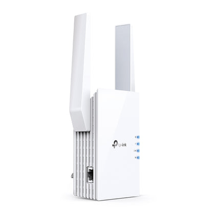 TP-Link AX1500 Wi-Fi 6 Range Extender Dual-Band Wifi 1200Mbps 5GHz / 300Mbps 2.4GHz with 1500 sq.ft Coverage Area, Built-In Access Point, Gigabit Ethernet Port, Windows, Linux, Mac OS Support TP LINK TPLINK -  Network Devices | RE505X