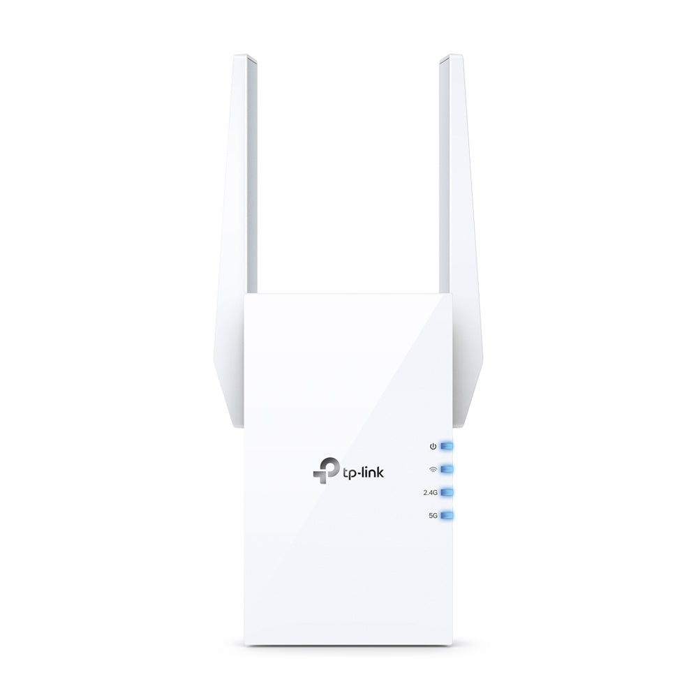 TP-Link AX1500 Wi-Fi 6 Range Extender Dual-Band Wifi 1200Mbps 5GHz / 300Mbps 2.4GHz with 1500 sq.ft Coverage Area, Built-In Access Point, Gigabit Ethernet Port, Windows, Linux, Mac OS Support TP LINK TPLINK -  Network Devices | RE505X