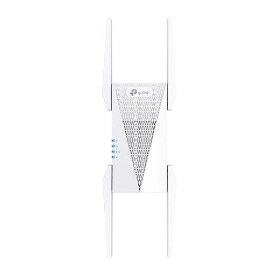 TP-Link RE815X AX5400 Tri-Band Wi-Fi 6 Range Extender with Built-In Access Point Mode 2402Mbps 5GHz / 574Mbps 2.4GHz Wifi Extender, Repeater, & Booster - Smart Network Devices | EasyMesh | TPLINK TP LINK