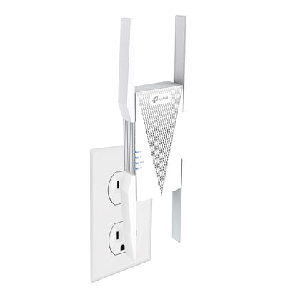 TP-Link RE815X AX5400 Tri-Band Wi-Fi 6 Range Extender with Built-In Access Point Mode 2402Mbps 5GHz / 574Mbps 2.4GHz Wifi Extender, Repeater, & Booster - Smart Network Devices | EasyMesh | TPLINK TP LINK