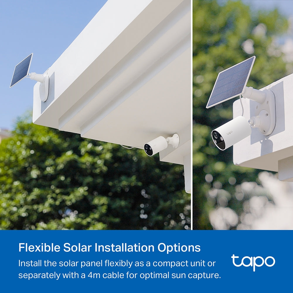 TP-Link Tapo A201 Outdoor Solar Panel for Tapo C410, C420 & C425 Battery-Powered Home Security Cameras | CCTV & Surveillance Cameras | TPLINK TP LINK