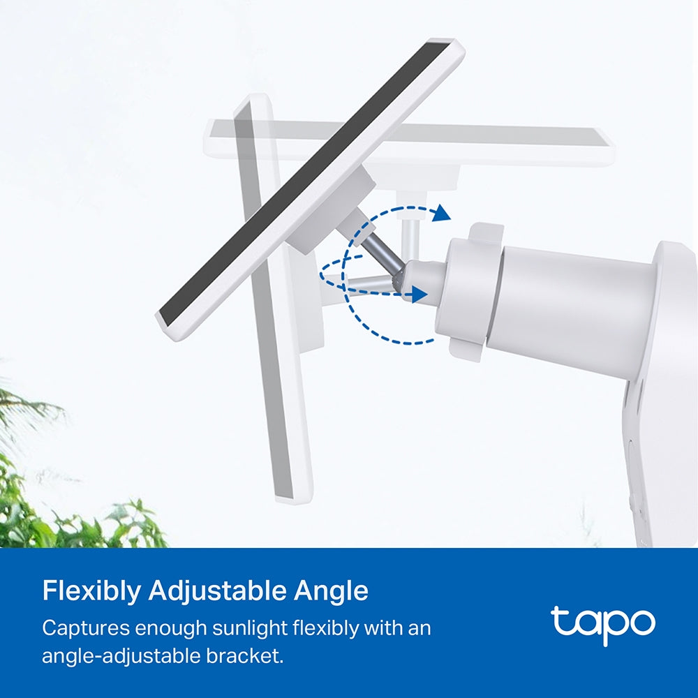 TP-Link Tapo A201 Outdoor Solar Panel for Tapo C410, C420 & C425 Battery-Powered Home Security Cameras | CCTV & Surveillance Cameras | TPLINK TP LINK