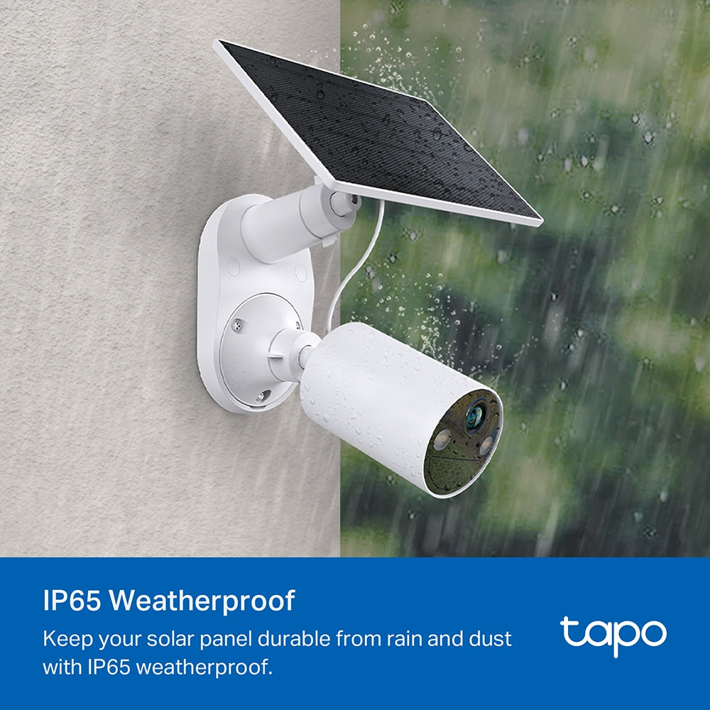 TP-Link Tapo A201 Outdoor Solar Panel for Tapo C410, C420 & C425 Battery-Powered Home Security Cameras | CCTV & Surveillance Cameras | TPLINK TP LINK