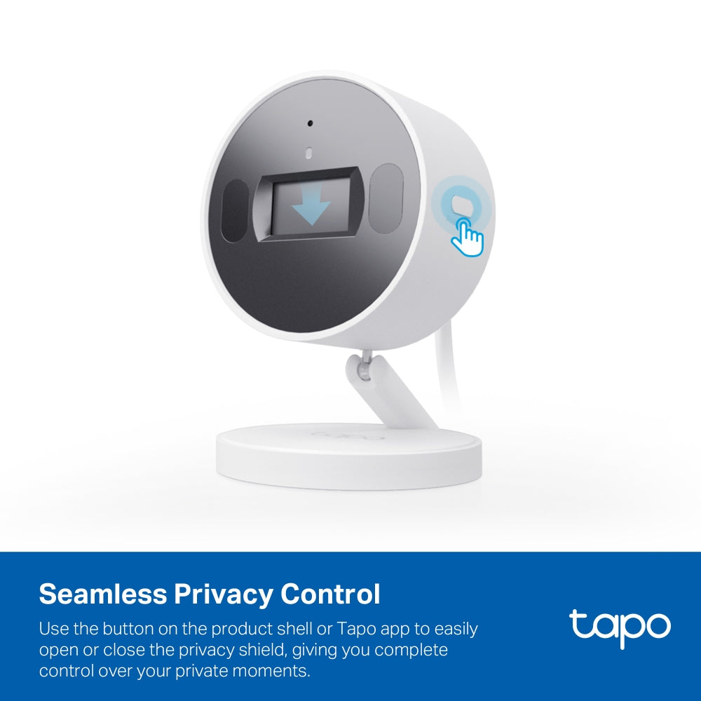 TP-Link Tapo C125 AI Home Wi-Fi Security Camera 2K QHD with Physical Privacy Shutter, Dual IR Night Vision, Smart Subject & Motion Detection, Two-way Audio, Smartphone App & Voice Control | CCTV & Surveillance Cameras | TP Link TPLink