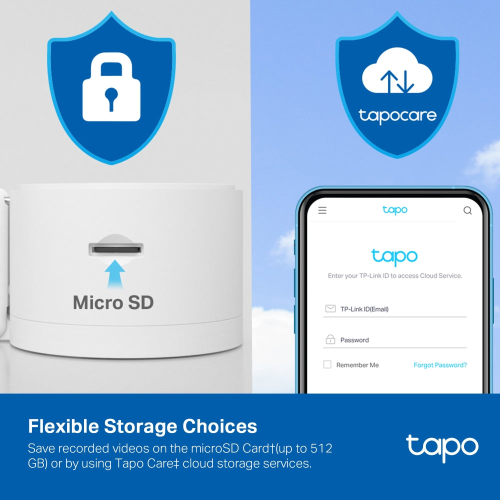 TP-Link Tapo C125 AI Home Wi-Fi Security Camera 2K QHD with Physical Privacy Shutter, Dual IR Night Vision, Smart Subject & Motion Detection, Two-way Audio, Smartphone App & Voice Control | CCTV & Surveillance Cameras | TP Link TPLink