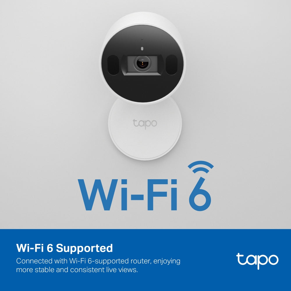 TP-Link Tapo C125 AI Home Wi-Fi Security Camera 2K QHD with Physical Privacy Shutter, Dual IR Night Vision, Smart Subject & Motion Detection, Two-way Audio, Smartphone App & Voice Control | CCTV & Surveillance Cameras | TP Link TPLink