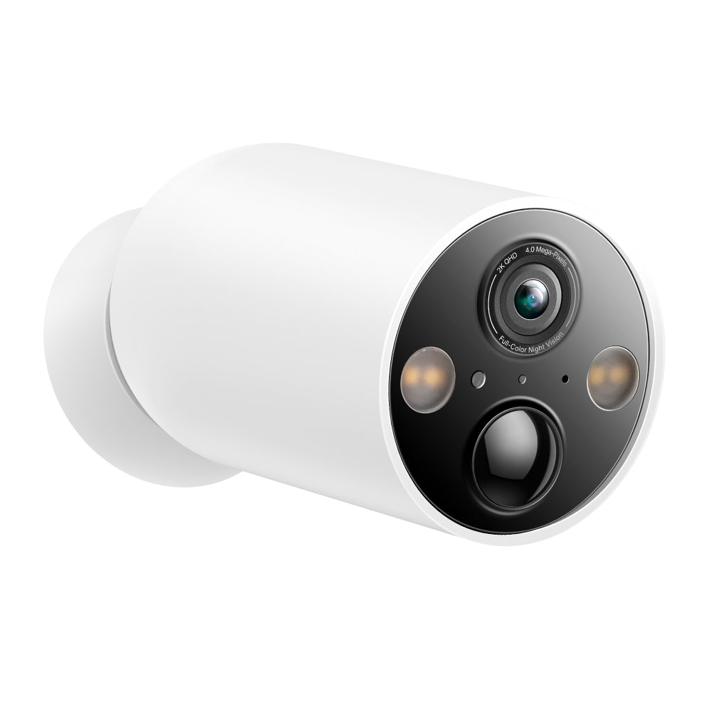 TP-Link Tapo C425 2K QHD Indoor/Outdoor Battery-Powered Smart Wi-Fi Home Security Camera with Full-Color Night Vision, Subject Detection, Two-Way Audio, Sound & Light Alarm, Voice Assist | CCTV & Surveillance Cameras | TP LINK TPLINK