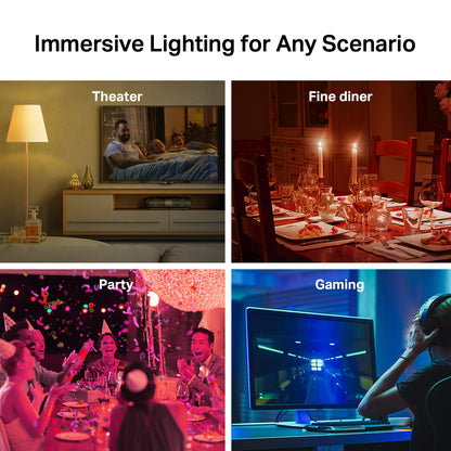 TP-Link Tapo L535E / L520E / L530E / L510E Smart WIFI LED Light Bulb, Dimmable / Multicolored, Voice Control, Remote Control, Away Mode, E27 Socket, Energy Saving, Schedule & Timer, No Hub Required