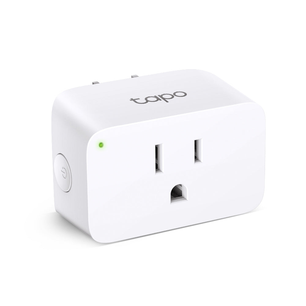 TP-Link Tapo P105 Mini Smart Wi-Fi Plug 100-240V 2.4GHz with Bluetooth 4.2 (Onboarding only), Amazon Certified for Humans FFS, Voice Control, Remote Control with Tapo App, Schedule & Timer, Device Sharing, Flame Retardant