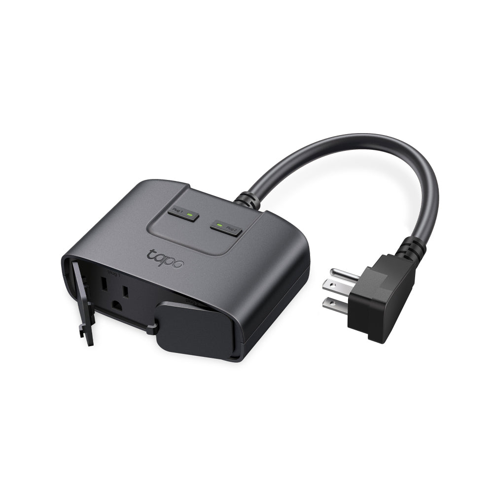 TP-Link Tapo P400M Outdoor Smart Wi-Fi Power Strip Plug with 3 Standard AC Outlets, Voice Control, Energy Monitoring, Overload Protection, Home Automation & Device Magement, Smartphone app Interface, Matter-Certified | TP LINK TPLINK
