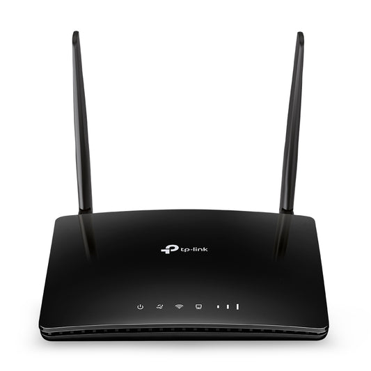 TP-Link TL-MR150 300Mbps Wireless N 4G LTE Router 2.4GHz with Built-in Nano SIM Card Slot, 150Mbps 4G LTE Modem, 3x Fast Ethernet LAN Ports, 10/100Mbps LAN/WAN Port, Parental Controls, QoS, Cloud Support, Works with Tether App