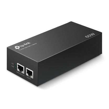 TP-Link TL-POE170S PoE++ Injector 10/100/1000Mbps Gigabit Ethernet Desktop & Wall Mounting (Plug & Play) with 100-240V AC Power Supply TP LINK TPLINK