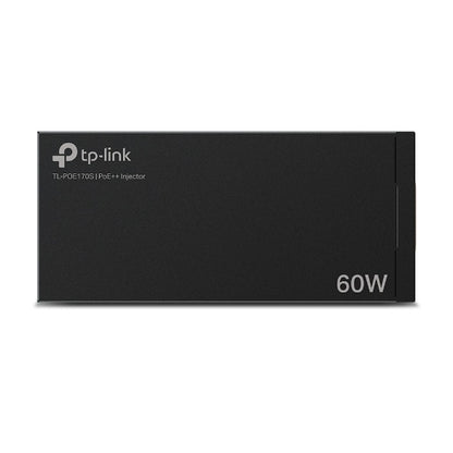 TP-Link TL-POE170S PoE++ Injector 10/100/1000Mbps Gigabit Ethernet Desktop & Wall Mounting (Plug & Play) with 100-240V AC Power Supply TP LINK TPLINK