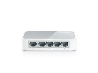 [CLEARANCE] TP-Link TL-SF1005D 5-Port 10/100Mbps Desktop Switch with RJ45 Ports Supports Auto MDI / MDIX, Driver Free, 802.3X Flow Control, Green Ethernet Technology