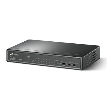 TP-Link TL-SF1009P 9-Port 10/100Mbps Desktop Switch with 8-Port PoE+ 65W Fanless Fast Ethernet Netowrk Switch Hub (Plug & Play) with Auto-Negotiation and Auto-MDI/MDIX TP LINK TPLINK