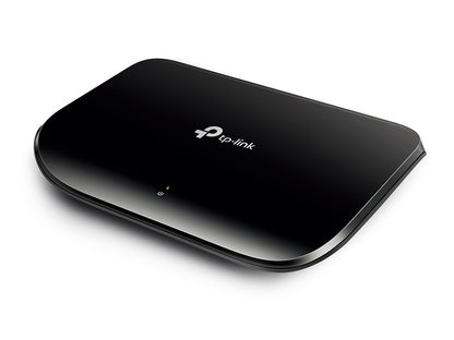 TP-Link TL-SG1005D 5-Port Gigabit Ethernet Switch with Auto-MDI/MDIX & VLAN Support | Energy-Efficient | Home & Office Network | Unmaged Desktop Network Switch | TP LINK TPLINK