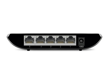 TP-Link TL-SG1005D 5-Port Gigabit Ethernet Switch with Auto-MDI/MDIX & VLAN Support | Energy-Efficient | Home & Office Network | Unmaged Desktop Network Switch | TP LINK TPLINK
