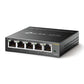 TP-Link TL-SG105E 5-Port 10/100/1000Mbps Gigabit Unmanaged Pro Switch Fanless Gigabit Ethernet RJ45 Port Network Hub (Plug & Play) with Auto-Negotiation and Auto-MDI/MDIX Support TP LINK TPLINK