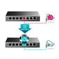 TP-Link TL-SG108PE 8 Port Gigabit Easy Smart Switch with 4 Port PoE 10/100/1000Mbps RJ45 Ethernet Hub - Smart Network Devices | TPLINK TP LINK