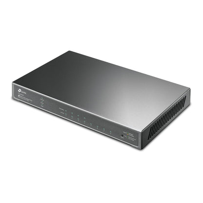 TP-Link TL-SG2008P 8-Port Gigabit Smart Switch with 4-Port PoE+ 62W PoE Power, Integration with Omada SDN Controller, 802.1Q VLAN, STP/RSTP/MSTP, IGMP Snooping, QoS, Robust Security, SNMP, Dual Image, IPv6