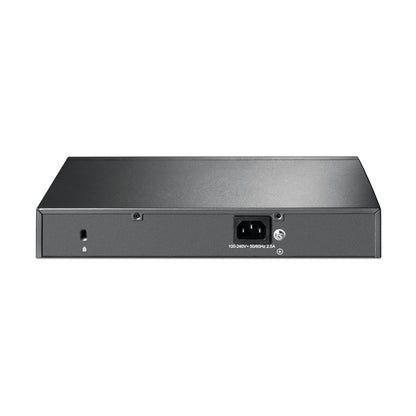 TP-Link TL-SG2210MP 10-Port Gigabit Smart Switch with 8-Port PoE+, 2 SFP Slots, 150W PoE Power, Integration with Omada SDN Controller, 802.1Q VLAN, STP/RSTP/MSTP, IGMP Snooping, QoS, Robust Security, SNMP, Dual Image, IPv6