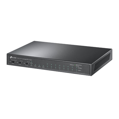 TP-Link TL-SL1311P 8-Port 10/100Mbps + 3-Port Gigabit Desktop Switch with 8-Port PoE+ 65W Fanless 11 Port Ethernet  RJ45 SFP Network Switch Hub (Plug & Play) with Auto-Negotiation and Auto-MDI/MDIX Support TP LINK TPLINK