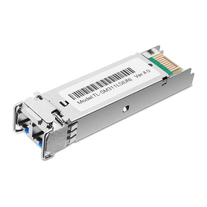 TP-Link TL-SM311LS MiniGBIC Module Single-Mode Fiber Optic Transceiver with Up to 20 km Transmission Range TP LINK TPLINK