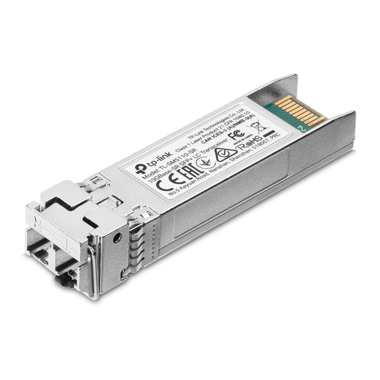 TP-Link TL-SM5110-SR 10GBase-LR SFP+ LC Transceiver Hot-Pluggable Single-Mode 10Gbps Gigabit Ethernet Fiber Optic Network with Up to 3 km Max. Cable Length TP LINK TPLINK