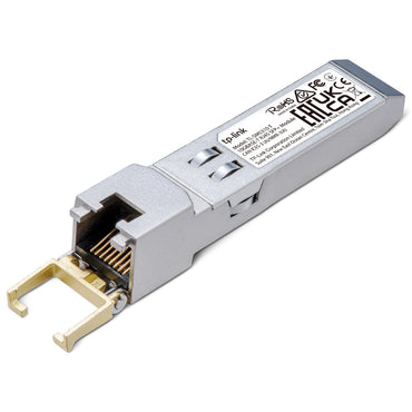 TP-Link TL-SM5310-T 10G BASE-T RJ45 to SFP+ Fiber Module - High-Speed Fiber Optic Transceiver (Hot-Pluggable) for Network Switches | TP LINK TPLINK