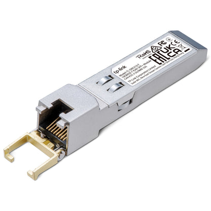TP-Link TL-SM5310-T 10G BASE-T RJ45 to SFP+ Fiber Module - High-Speed Fiber Optic Transceiver (Hot-Pluggable) for Network Switches | TP LINK TPLINK