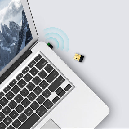 TP-Link TL-WN725N 150Mbps Wireless N Nano USB 2.0 Adapter 2.4GHz, Ad-Hoc / Infrastructure Modes, Nano Size Wi-Fi for Windows, macOS, Linux