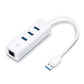 CLEARANCE SALE TP-Link UE330 USB 3.0 3-Port Hub & Gigabit Ethernet Adapter 2-in-1 USB Adapter Driver Free Up to 1000Mbps for Windows XP / Vista / 7 / 8 / 8.1 / 10, macOS X (10.9 and later), Linux OS