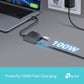 TP-Link UH9120C 9 in 1 Hub with 4K 60Hz HDMI, 2 USB-A 3.0, USB Type-C 3.0, PD100W Fast Charging, SD / TF 20MB/s Card Slots, RJ45 1Gbps Ethernet Ports, 5Gbps SuperSpeed Data Transfer, Multicompatible Plug & Play for PC Desktop Laptop