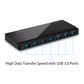 TP-Link UH700 USB 3.0 7 Port Hub with Data Transfer Ports Up To 5Gbps for Windows, Mac OS and Linux System TP LINK TPLINK