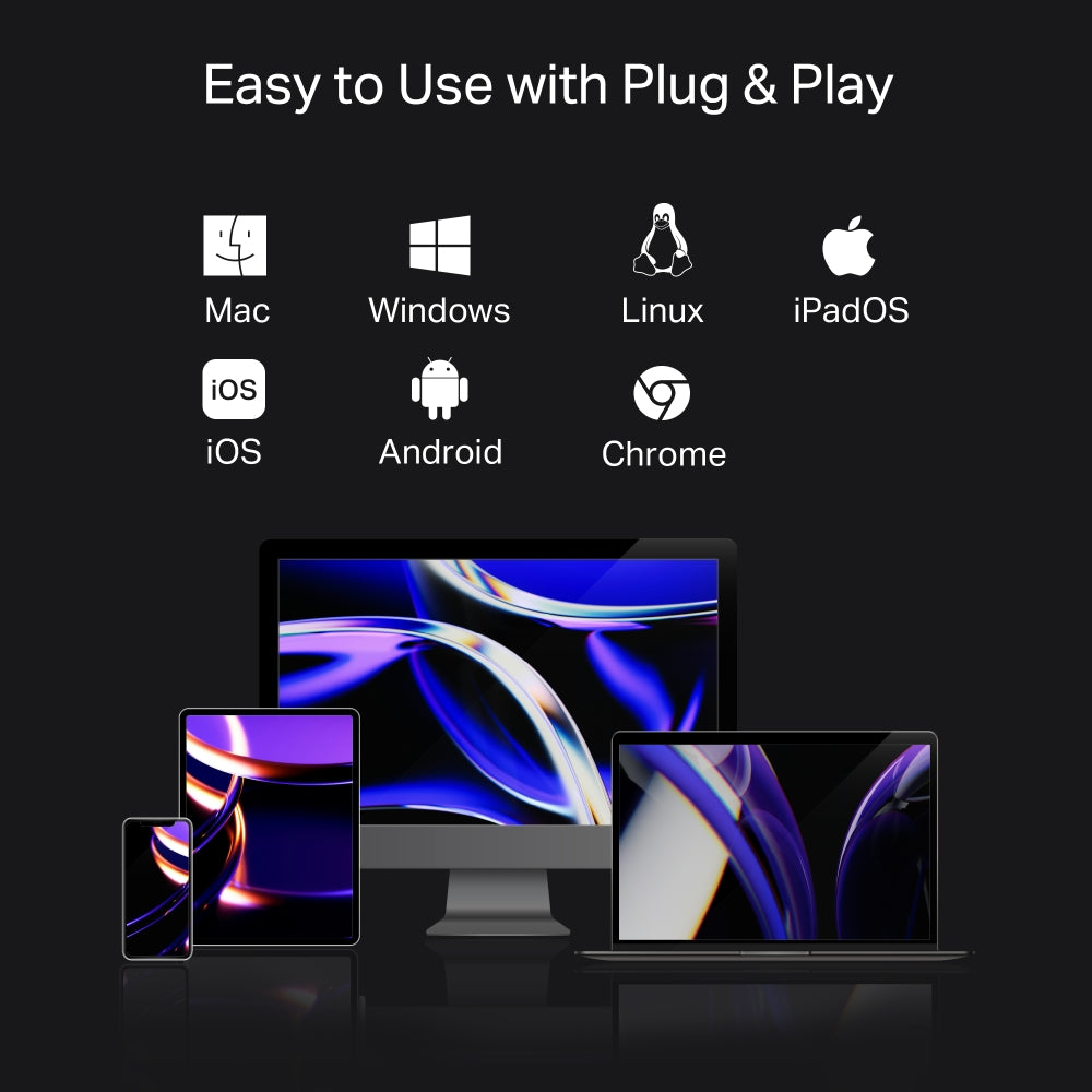 TP-Link UH9120C 9 in 1 Hub with 4K 60Hz HDMI, 2 USB-A 3.0, USB Type-C 3.0, PD100W Fast Charging, SD / TF 20MB/s Card Slots, RJ45 1Gbps Ethernet Ports, 5Gbps SuperSpeed Data Transfer, Multicompatible Plug & Play for PC Desktop Laptop