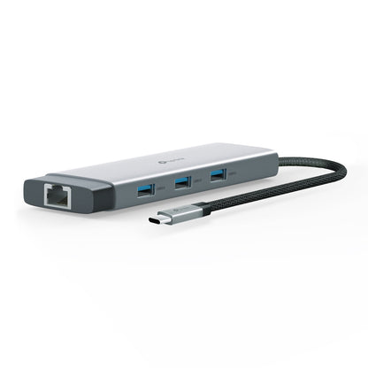 TP-Link UH9120C 9 in 1 Hub with 4K 60Hz HDMI, 2 USB-A 3.0, USB Type-C 3.0, PD100W Fast Charging, SD / TF 20MB/s Card Slots, RJ45 1Gbps Ethernet Ports, 5Gbps SuperSpeed Data Transfer, Multicompatible Plug & Play for PC Desktop Laptop