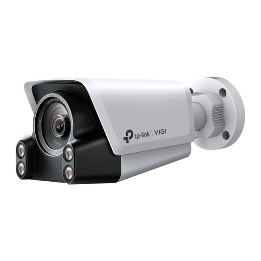 TP-Link VIGI C340S Outdoor ColorPro 4 Megapixel 4MM Lens Night Vision Bullet Network Security Surveillance Camera IP67 Waterproof  with SMART Detection, True WDR, Active Defense Function and H.265+ Video Size