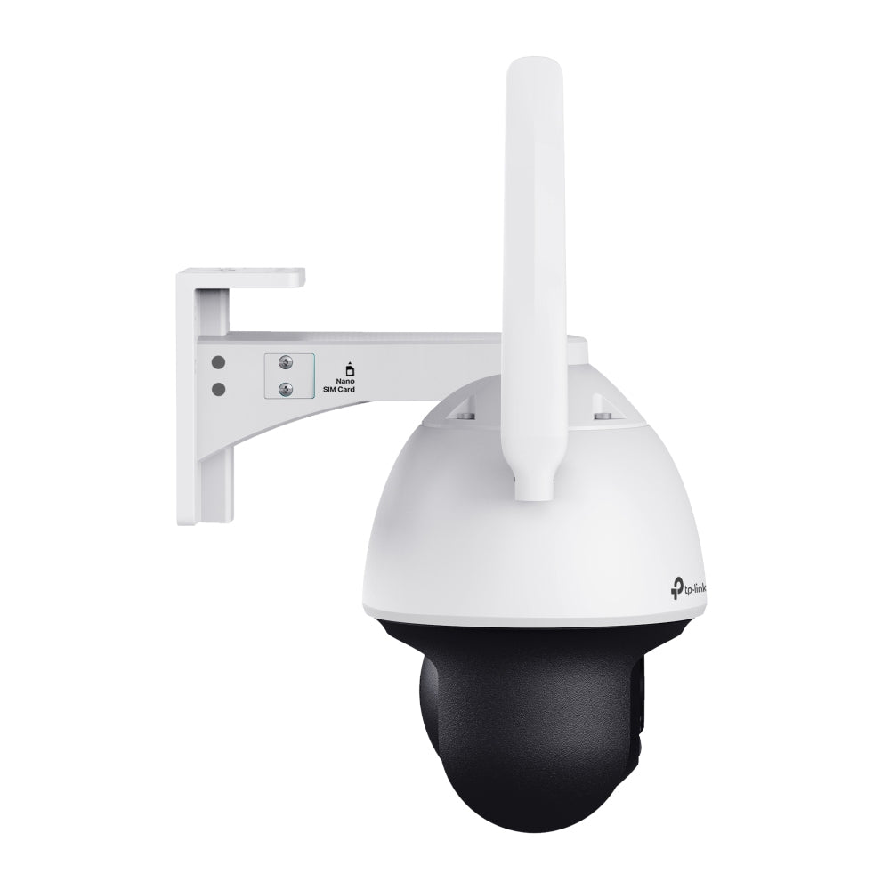 TP-Link VIGI C540-4G Full Color 4 Megapixel 4MM Outdoor Pan & Tilt Network Security Surveillance Camera IP66 Water Resistant w/ SMART Detection, Onboard Storage, 2-Way Audio, ONVIF Support, Wired Wireless Networking and H.265+ Video Coding