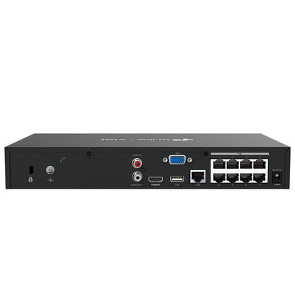 TP-Link ViGI NVR1008H-8P 8 Channel Live View PoE+ Network Video Recorder 4K Output, 24/7 Recording, H.265 Video Coding, ONVIF and SMART Detection, Rack Mountable Max 10TB Storage with Remote Monitoring for Security and Live Surveillance