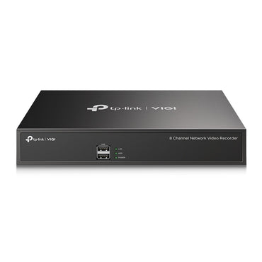 TP-Link VIGI NVR1008H 8-Channel Network Video Recorder H.265+ 4K UHD (Plug & Play) with ONVIF Barrier-Free Compatibility, Two-way Audio, Smart Detection, Remote Monitoring, 24/7 Recording CCTV NVR TP LINK TPLINK